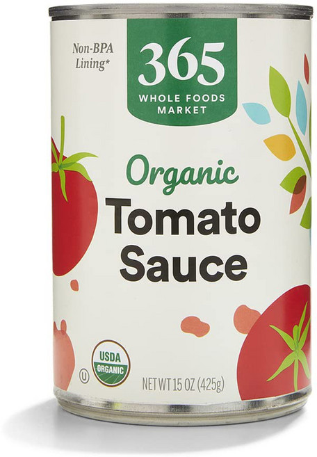 365 바이 홀푸드 마켓 토마토 소스 15온스, Tomato, 15 Ounce (Pack of 1), 1개