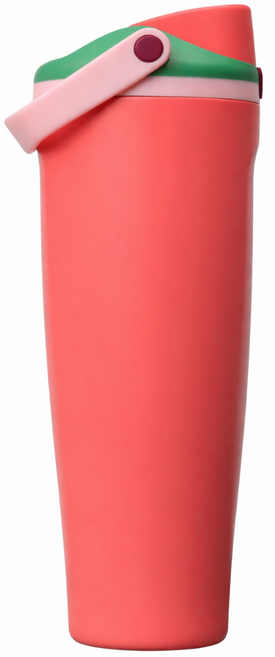 오왈라 FreeSip Sway 40oz 단열 보냉병, 1개, 1.182L, Strawberry Fields