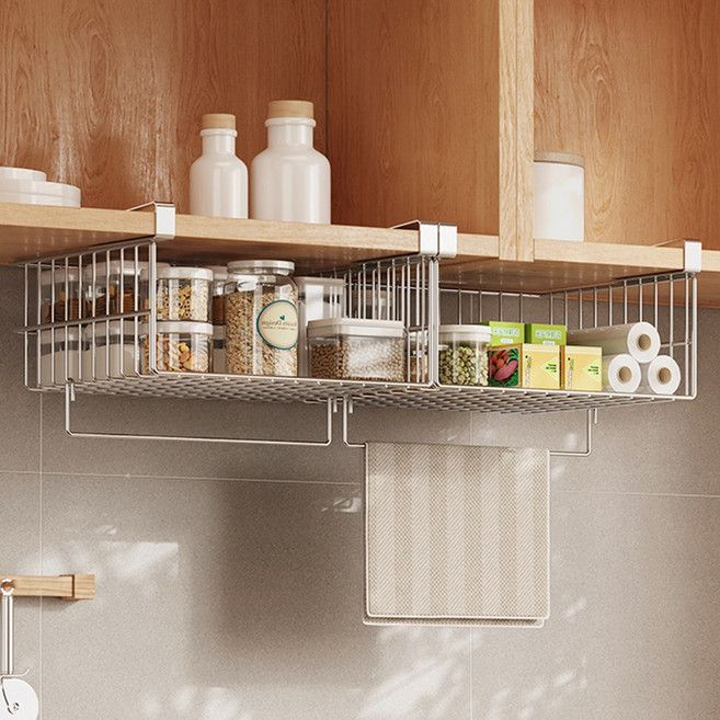 페어홈 올스텐 304 주방 싱크대 언더선반 컵 상부장 정리대, 1개