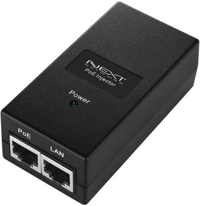 NEXT-POE4803JM /100Mbps POE인젝터15.4W CCTV AP VoIP, 10/100Mbps PoE 인젝터 15.4W (POE4803JM) [AVN149], 1개