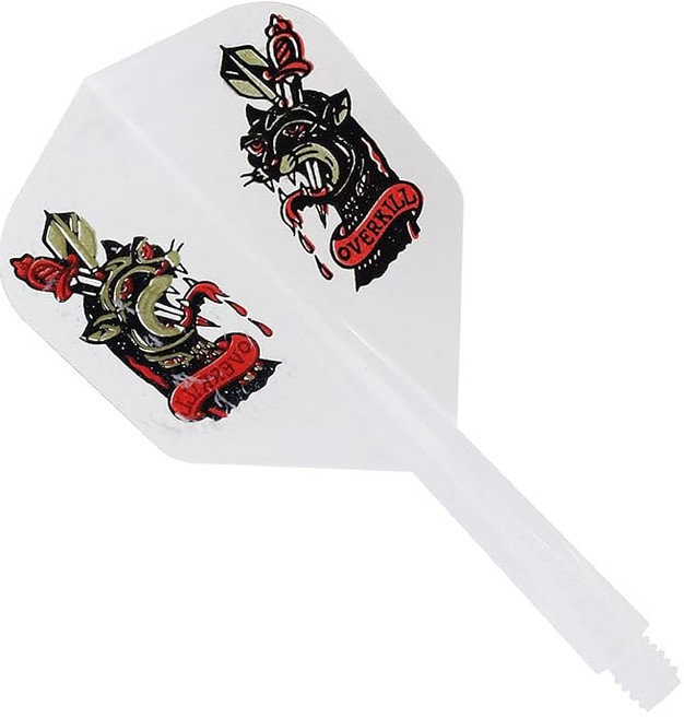 CONDOROVER KILL 콘도르프라이트 오버킬 야마다유우키선수모델 Small S 마블 화이트 다트플라이트 tdf7911