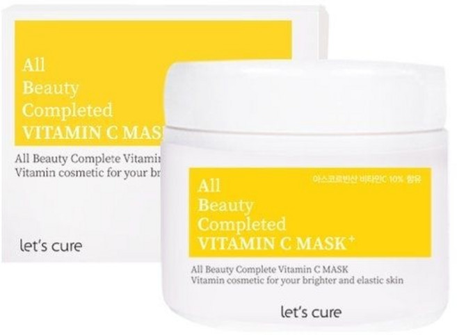 레츠큐어 ABC 비타민 마스크팩 플러스 120g, 1개, 1개입