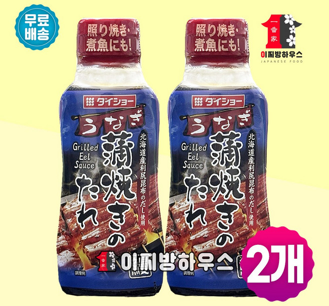 다이쇼 장어구이 소스, 240g, 2개
