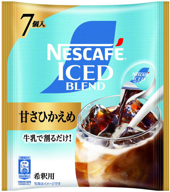 NESCAFE 雀巢咖啡 冰滴綜合膠囊咖啡 減糖款, 1個, 11g, 7入