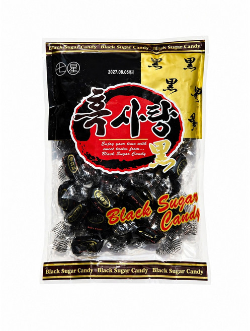 칠성제과 흑사탕, 2개, 280g