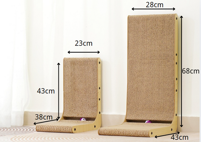 L형 고양이 스크래쳐 고양이 캣타워 애완동물 용품 애완동물 장난감, 1개, cat