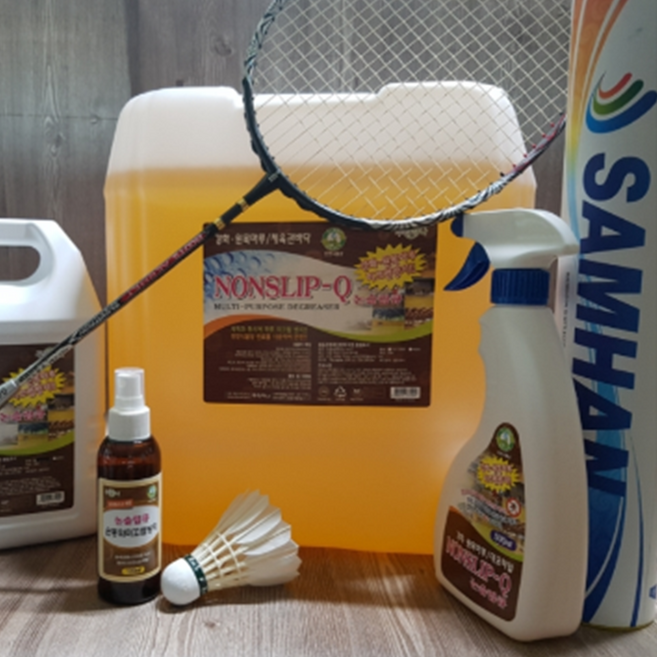논슬립큐 골드 4리터 바닥 마루 체육관 미끄럼방지제, 1개, 논슬립큐 4리터