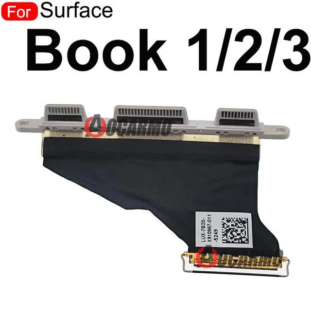 키보드 연결 충전 도크 플렉스 케이블 Microsoft Surface Book 1 2 3 포트 X910984 M1032327