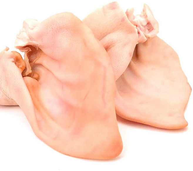 (배터짐) 특미 구이용 돼지 도래창 호두기 돼지대동맥 돼지내장 사골 (순대국 재료) 돼지염통 돼지허파 (일요일&당일발송), 600g, 1개, 돼지귀 4개 한봉