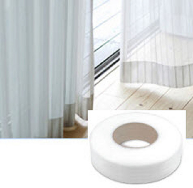 YN 커튼 커튼 길이조정 수선테이프 30mm 40M 옷수선 기장줄이기, 1개