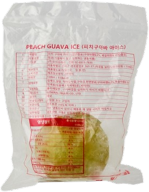 바이오마켓_모아프레쉬 피치 구아바 아이스 샤베트 170ml, 8개