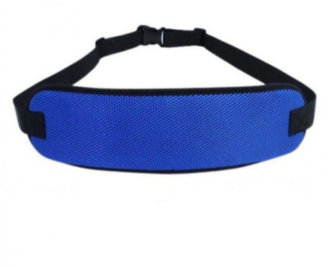 메디코 휠체어안전벨트 휠체어안전띠 둘레형 일자형 블루, 1개, MK-148