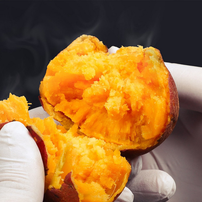 세척 달콤 촉촉한 호박 호풍미 고구마, 한입, 2kg, 1개