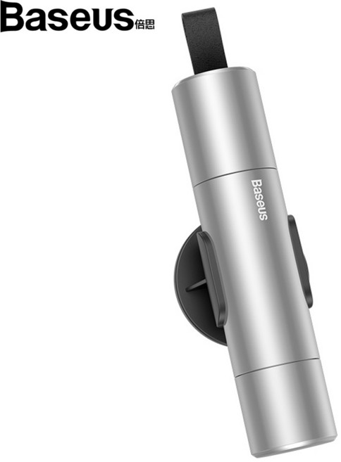 유리망치 차량용 비상용 망치 안전밸트 절단기 비상탈출 승용차 학원차량, 1개, 실버