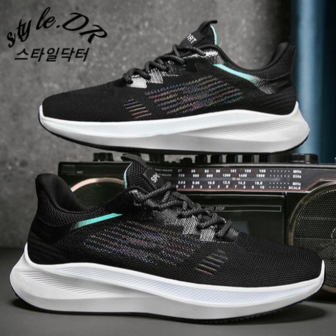 스타일닥터 남성 러닝화 통풍 메쉬 경량 편안한 데일리 캐주얼 운동화