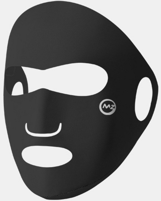 키비코 자외선차단 마스크 쿨링 러닝 스포츠, 1개, 블랙