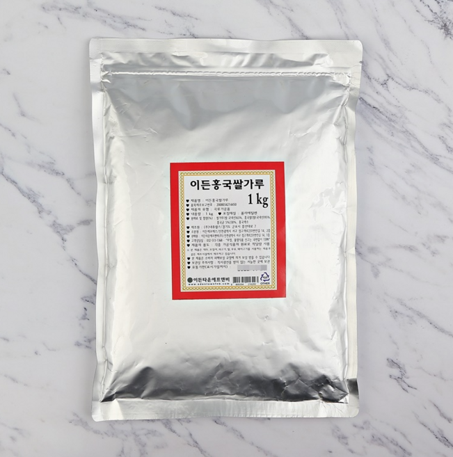 이든타운 홍국쌀가루 1kg, 1개, 1L