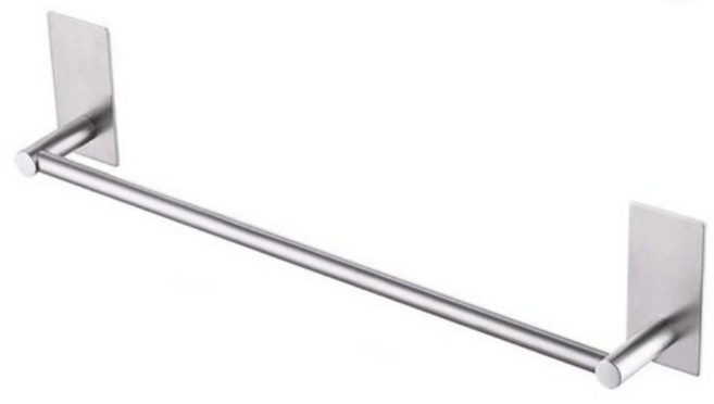 MANFEN 스텐 사각 수건 걸이, 1개