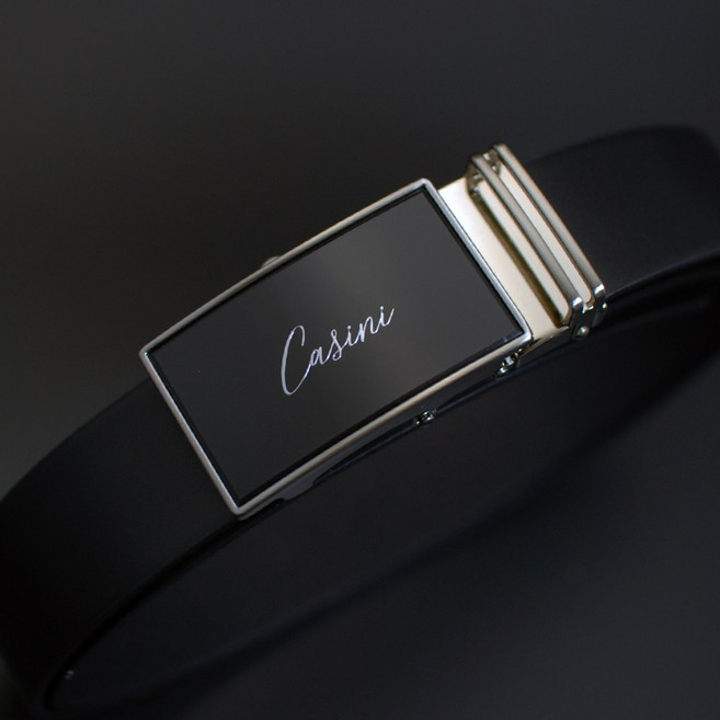 카시니 이탈리아 천연 통가죽 자동 벨트 정장 골프 스포츠 캐주얼 (CSBTA101) <국내생산>