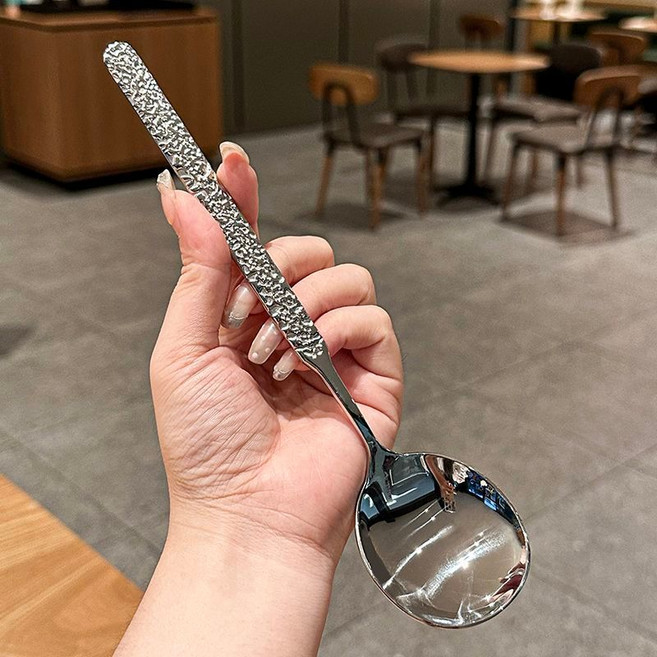 316不銹鋼湯勺 21cm 102.5g, 1個, B62 勺子兩支裝304不銹鋼,實心把手重得壓手, N/A