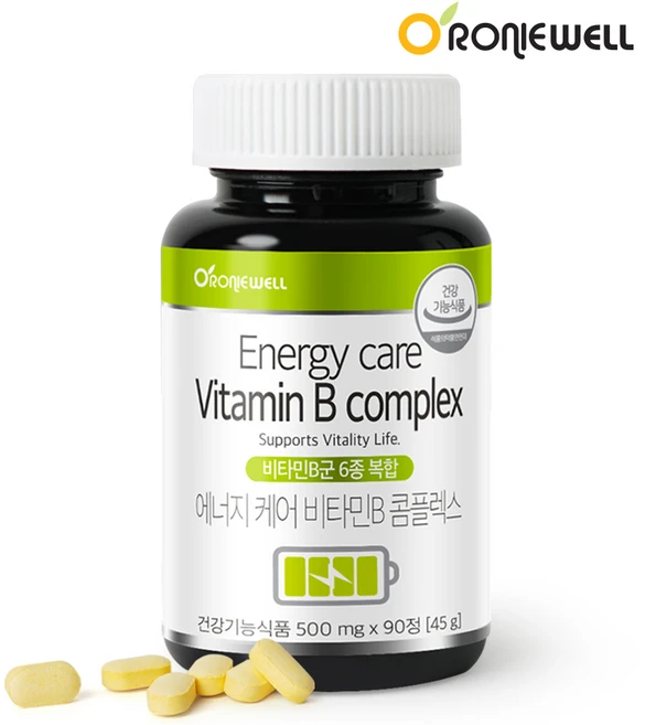 식약처인증 비타민B 컴플렉스 콤플렉스 비타민b군 영양제 활성형 복합제 종합 멀티 여성 남성 플러스 위드 추천 식약청 기능성 인정 건강기능식품 업그레이드, 1개, 90정 - 쿠팡