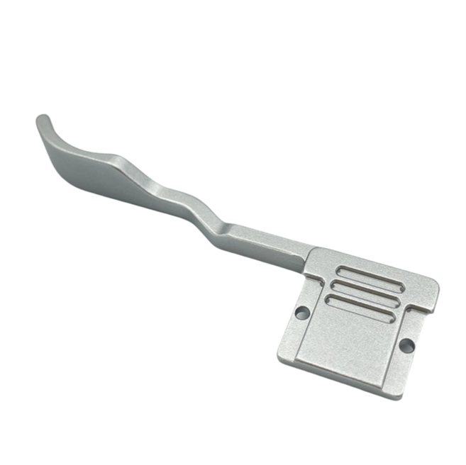 호환 2025 알루미늄 합금 핫슈 엄지손가락 그립 (A7C2 카메라용) (A7C용), 실버