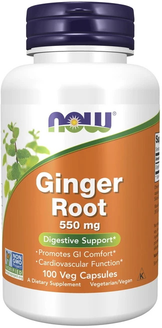 나우푸드 진저 루트 550mg 베지 캡슐, 1개, 기본, 100정 - 쿠팡