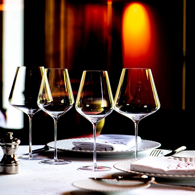 레만글라스 와인잔 비너스 47CL 2개 레드 화이트 로제 크리스탈, 470ml