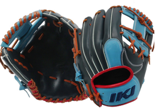 인코자바 내야 야구글러브 11.5인치 아이웹 네이비/스카이블루 GR BP-2, 1개