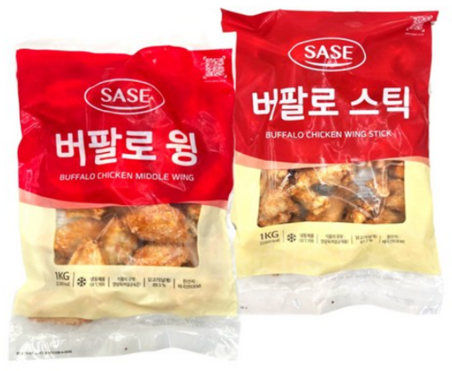 사세 세트 / 버팔로윙+버팔로스틱, 1개, 2kg