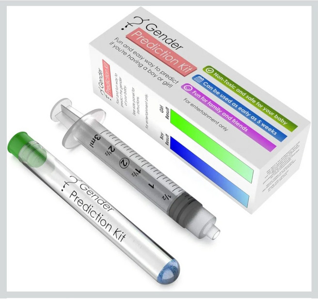 성별 테스트기 성별 예측 키트 1개입, 단일