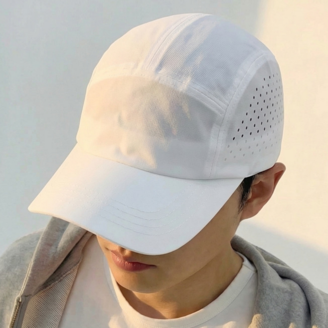 디베일 러닝 볼캡 초경량 대두 메쉬 모자