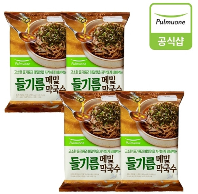 풀무원 [풀무원] 들기름막국수391g 4개(8인), 4개, 391g