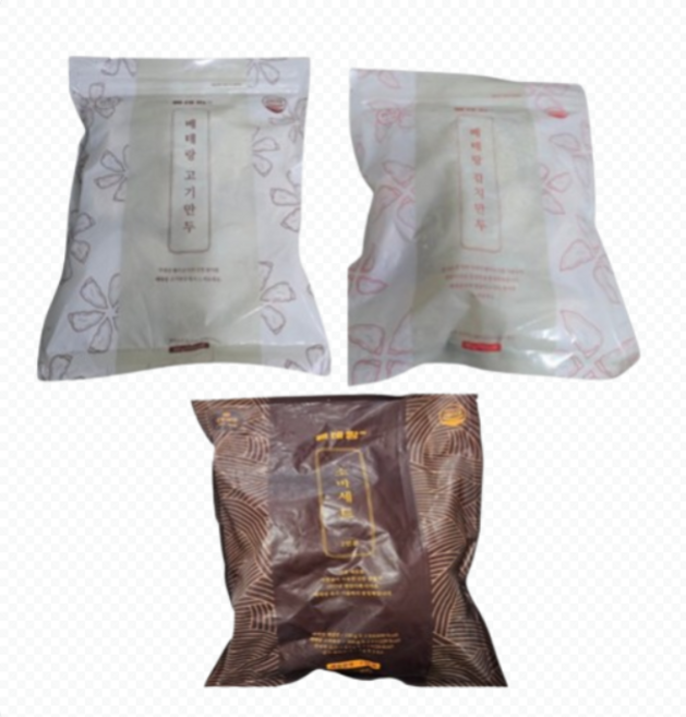 전주베테랑 세트메뉴 메밀소바+고기만두+김치만두 3종1+1+1세트메뉴, 1.678kg, 1세트