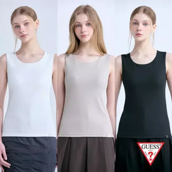 게스 언더웨어 26SS 슬림 골지 브라탑 3종