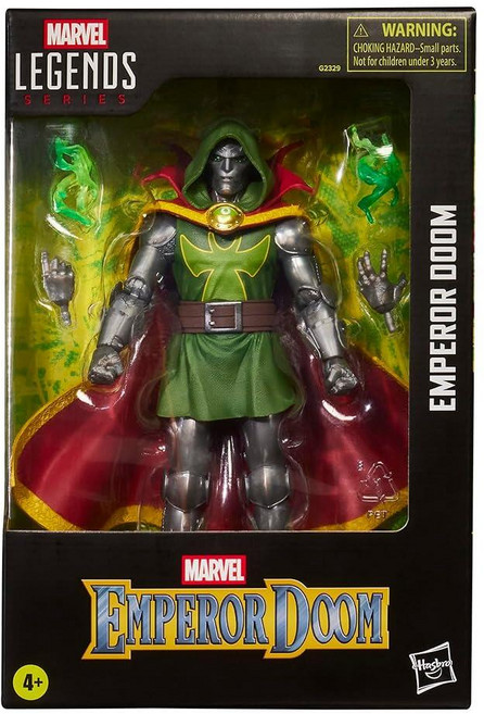 Marvel 레전드 시리즈 엠퍼러 둠 판타스틱 포 코믹스 수집용 15.2cm(6인치) 스케일 액션 피규어 168992, Marvel 레전드 시리즈 엠퍼러 둠, 판타스틱 포 코