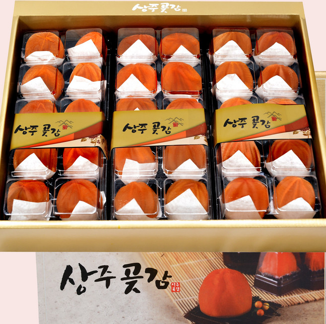 임금님이 드시던 상주 새누리곶감 둥시 가정실속형 반건시 1.2kg (36~40g x 30개) 쫀득쫀득한 건시 곶감이 정말맛있습니다, 1개