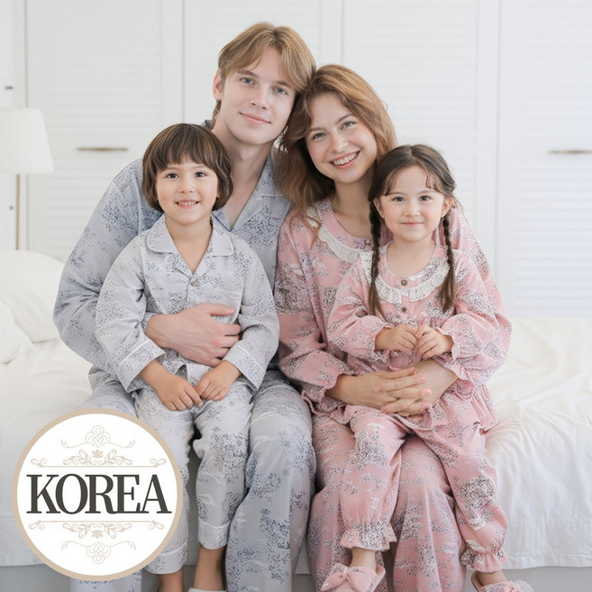 국산 패밀리 잠옷 달빛정원(25F333_433)