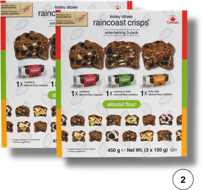 레슬리스토 레인코스트크리스프 크래커 코스트코, 2개, 450g