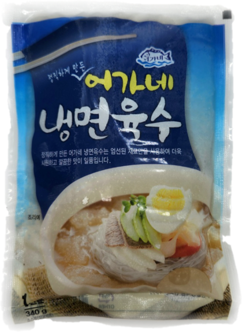 정인 어가네 냉면육수 340g, 1개