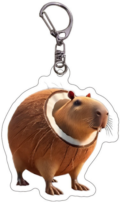 로앤제이 이탈리안 브레인롯 아크릴 키링, 1개, 15. 부르발로니 룰릴롤리