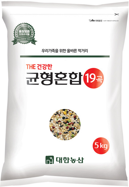 대한농산 THE 건강한 균형 혼합곡 19곡, 5kg, 1개