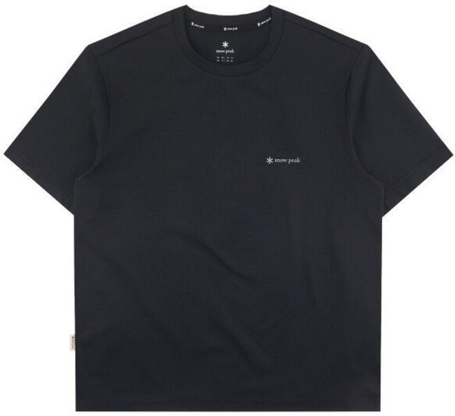 [스노우피크] 퀵드라이 베이직 반팔 티셔츠 S26MUTTS12BK
