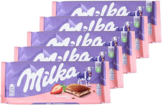 밀카 스트로베리 5개입, 500g, 2개