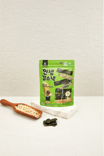 [청산에] 영양간식 인생 김스낵 20g 땅콩맛, 1개