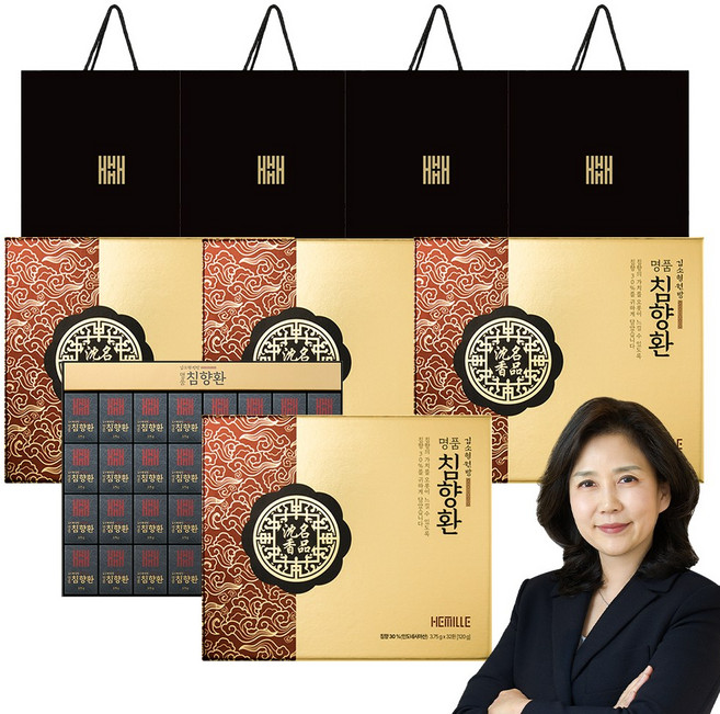 김소형원장 침향30% 명품 침향환 32환+쇼핑백, 120g, 4박스