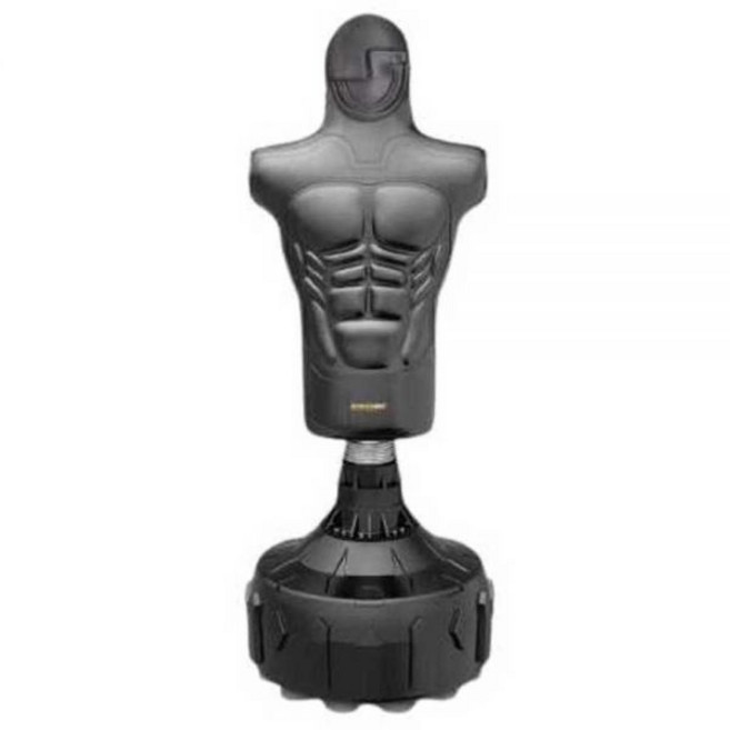 인형 형태 샌드백 주짓수 훈련용 복싱 펀치볼 체육관 블랙 가죽 추상 165-185, 4. 빨강 가죽 얼굴 165-185