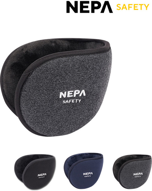 네파 방한귀마개 귀덮개, 그레이, 1개