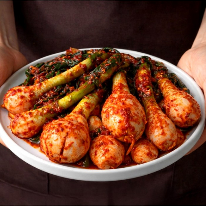 전라도 알싸한 무안 양파줄기김치, 3kg, 1박스