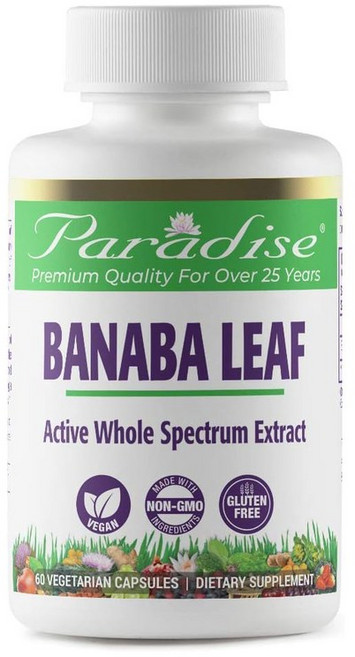 1+1 파라다이땡허브 파라다이스 바나바잎 고함량 Paradise Banaba Leaf 코로졸산 약들약 고약사 60베지캡슐, 60정, 2개